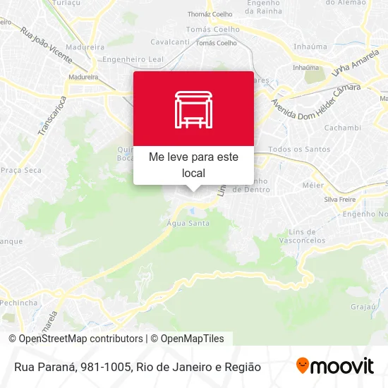 Rua Paraná, 981-1005 mapa