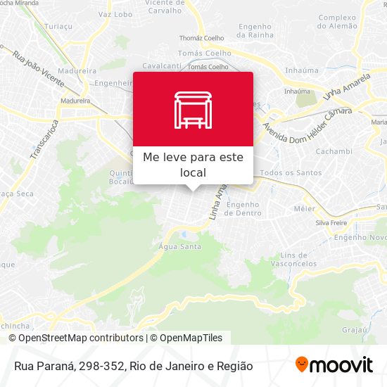 Rua Paraná, 298-352 mapa