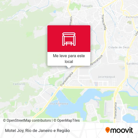 Motel Joy mapa
