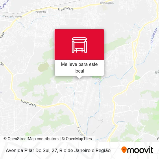 Avenida Pilar Do Sul, 27 mapa