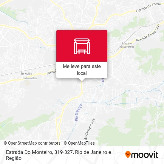 Estrada Do Monteiro, 319-327 mapa