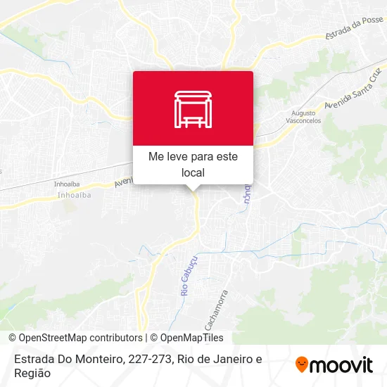 Estrada Do Monteiro, 227-273 mapa