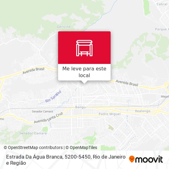 Estrada Da Água Branca, 5200-5450 mapa