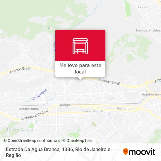 Estrada Da Água Branca, 4386 mapa