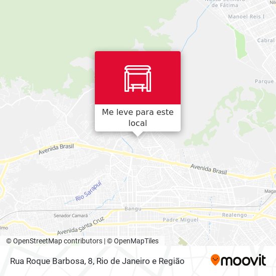 Rua Roque Barbosa, 8 mapa
