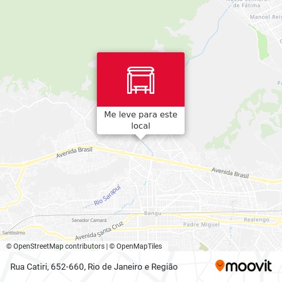 Rua Catiri, 652-660 mapa