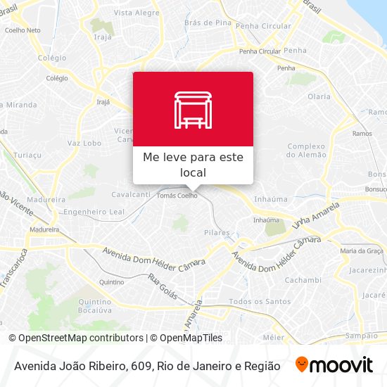 Avenida João Ribeiro, 609 mapa