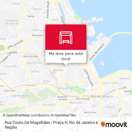 Rua Couto De Magalhães | Praça H mapa