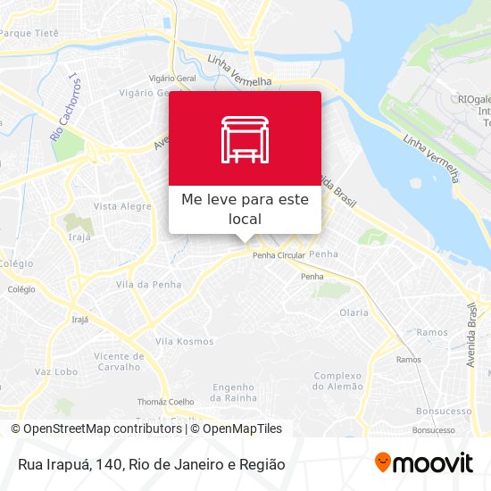 Rua Irapuá, 140 mapa