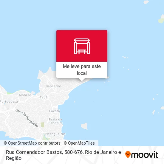Rua Comendador Bastos, 580-676 mapa