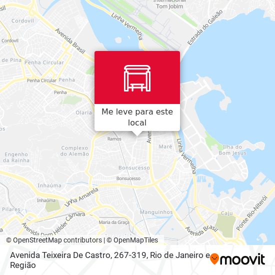 Avenida Teixeira De Castro, 267-319 mapa
