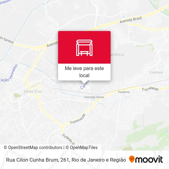 Rua Cilon Cunha Brum, 261 mapa