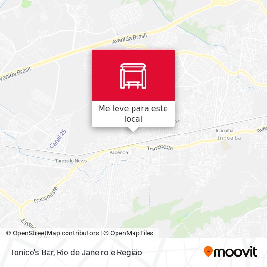 Tonico's Bar mapa