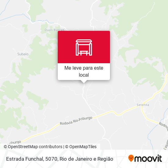 Estrada Funchal, 5070 mapa