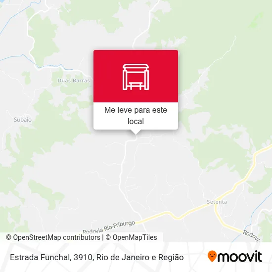 Estrada Funchal, 3910 mapa