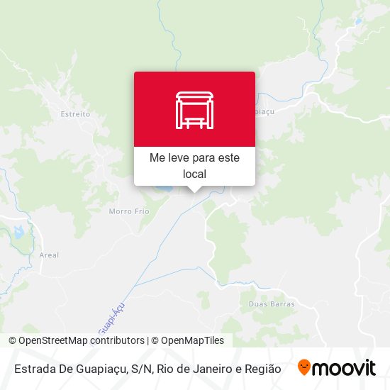 Estrada De Guapiaçu, S/N mapa