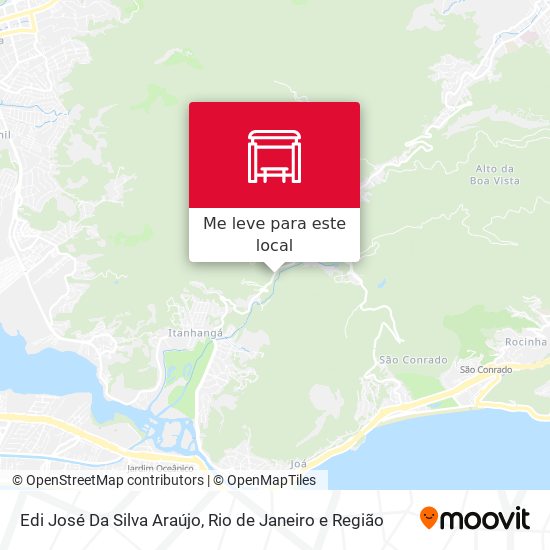 Edi José Da Silva Araújo mapa