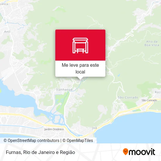 Furnas mapa