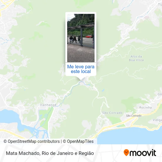 Mata Machado mapa