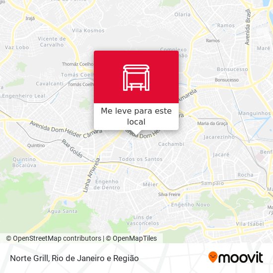 Norte Grill mapa