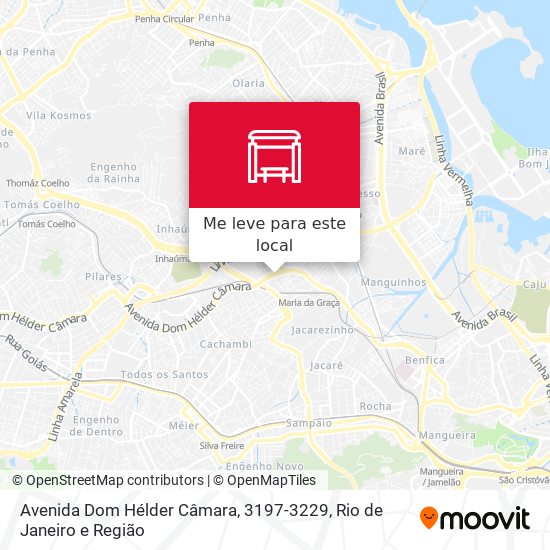 Avenida Dom Hélder Câmara, 3197-3229 mapa