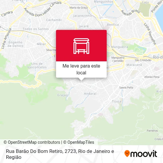 Rua Barão Do Bom Retiro, 2723 mapa