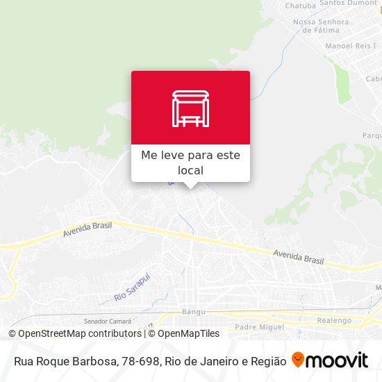 Rua Roque Barbosa, 78-698 mapa