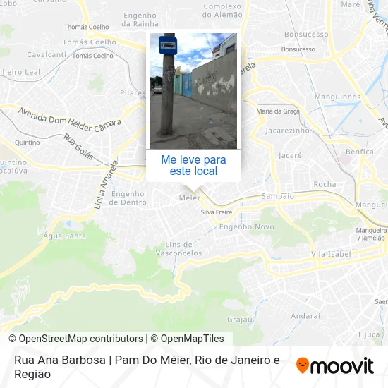 Rua Ana Barbosa | Pam Do Méier mapa