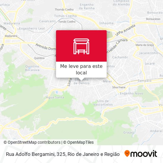 Rua Adolfo Bergamini, 325 mapa