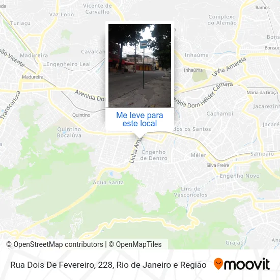 Rua Dois De Fevereiro, 228 mapa