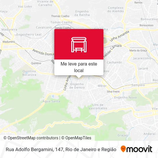 Rua Adolfo Bergamini, 147 mapa
