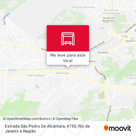 Estrada São Pedro De Alcântara, 4750 mapa