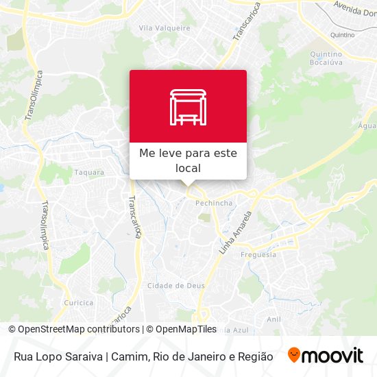 Rua Lopo Saraiva | Camim mapa