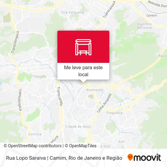 Rua Lopo Saraiva | Camim mapa