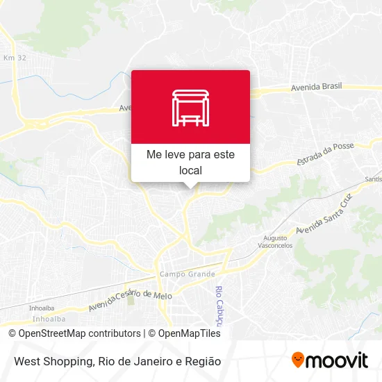 West Shopping mapa