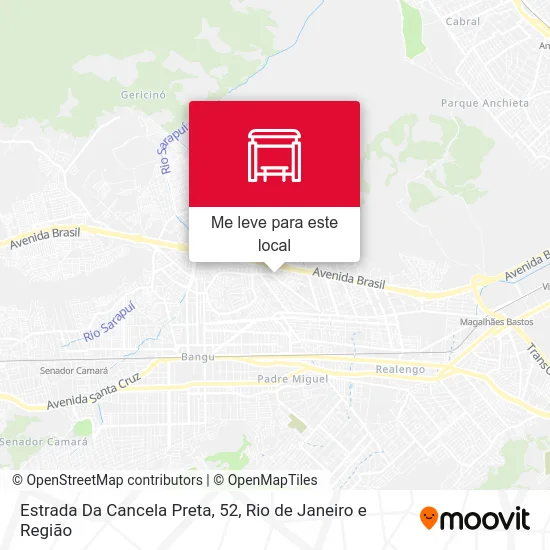 Estrada Da Cancela Preta, 52 mapa