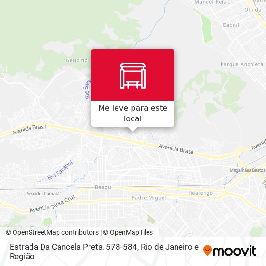 Estrada Da Cancela Preta, 578-584 mapa