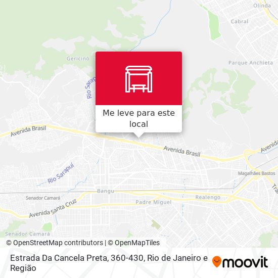 Estrada Da Cancela Preta, 360-430 mapa