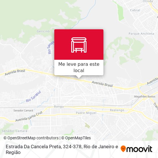 Estrada Da Cancela Preta, 324-378 mapa