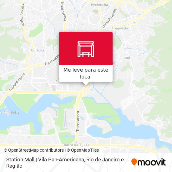 Station Mall | Vila Pan-Americana mapa