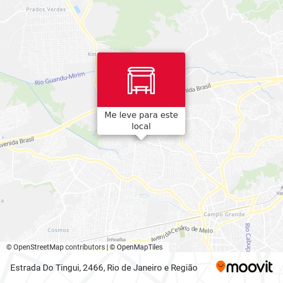 Estrada Do Tingui, 2466 mapa
