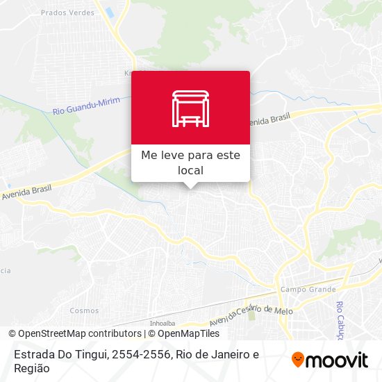 Estrada Do Tingui, 2554-2556 mapa