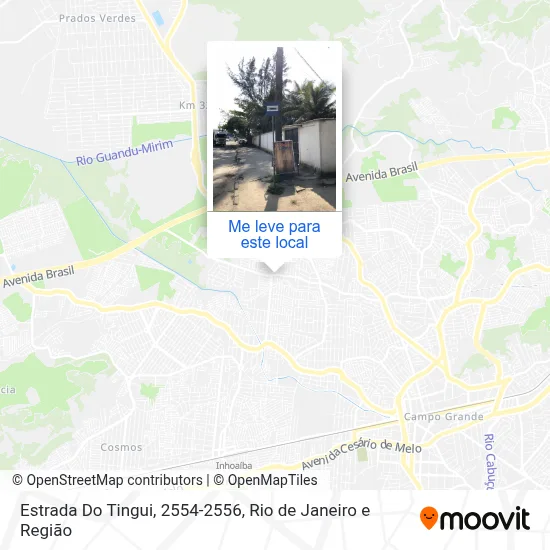 Estrada Do Tingui, 2554-2556 mapa