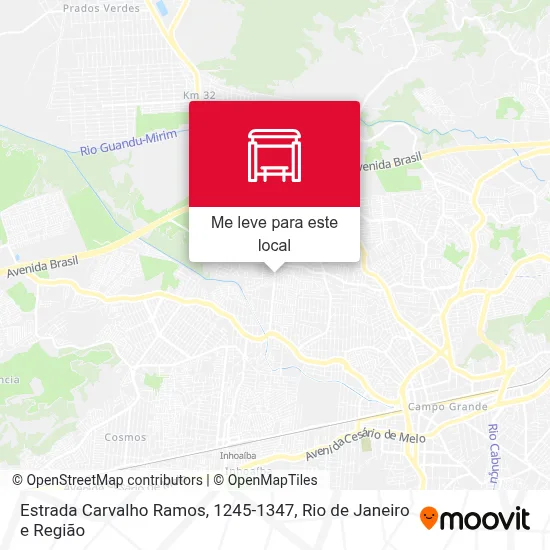 Estrada Carvalho Ramos, 1245-1347 mapa