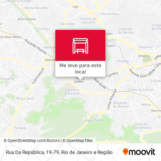 Rua Da República, 19-79 mapa