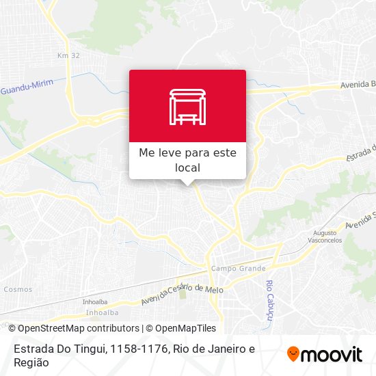 Estrada Do Tingui, 1158-1176 mapa