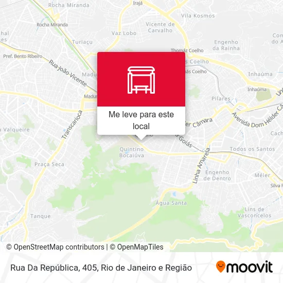 Rua Da República, 405 mapa