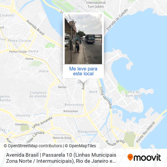 Como Chegar Ate Avenida Brasil Passarela 10 Linhas Municipais Zona Norte Intermunicipais Em Rio De Janeiro E Regiao De Onibus Trem Metro Ou Vlt