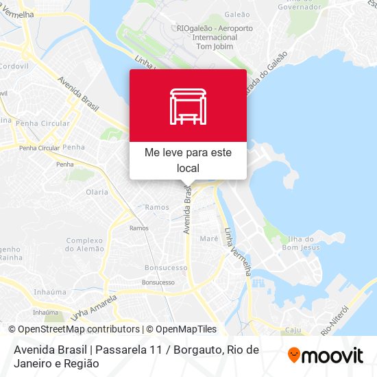 Avenida Brasil | Passarela 11 / Borgauto mapa