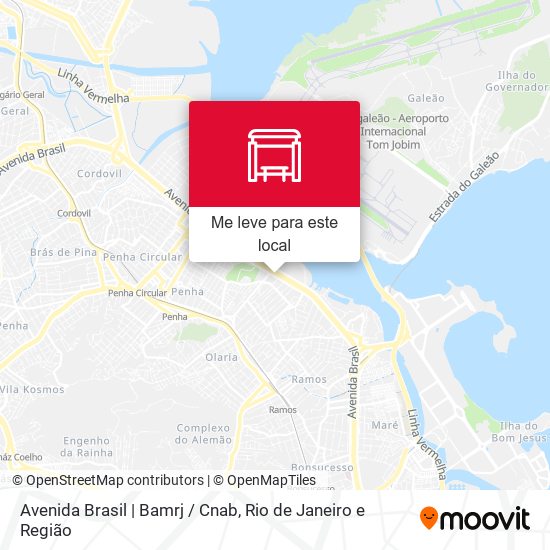 Avenida Brasil | Bamrj / Cnab mapa